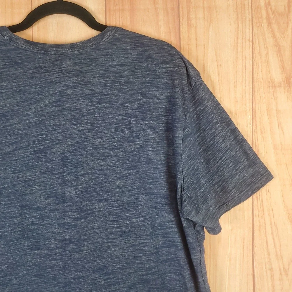 Nike Mens T-Shirt XL Blue Dri-Fit Penn State Nittany Lions Performance Pullover